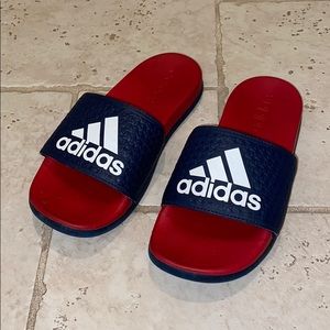 Youth adidas slides
